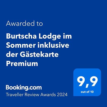 Burtscha Lodge 博塞尔贝格 外观 照片